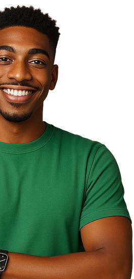 Smiling student